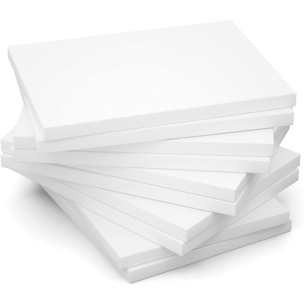 20 Telas Pintura 10x15 Tinta Oleo Acrílica Fabricante