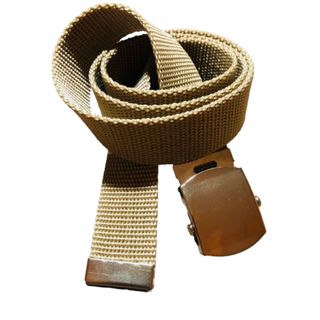 Cinto Largo Masculino Nylon Fivela de Metal Prata e Chumbo Lona Militar Tático- Rick