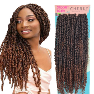 Cabelo Cacheado Torcido Twist Caracol Boho Passion Cherey em Oferta na Shopee
