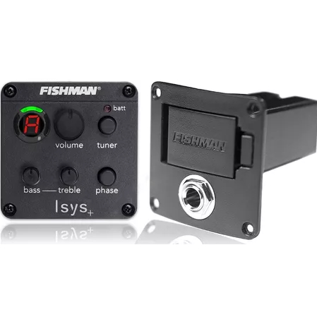 Captador Ativo Fishman Isys+ Afinador Violão Ukulele Pré Amp