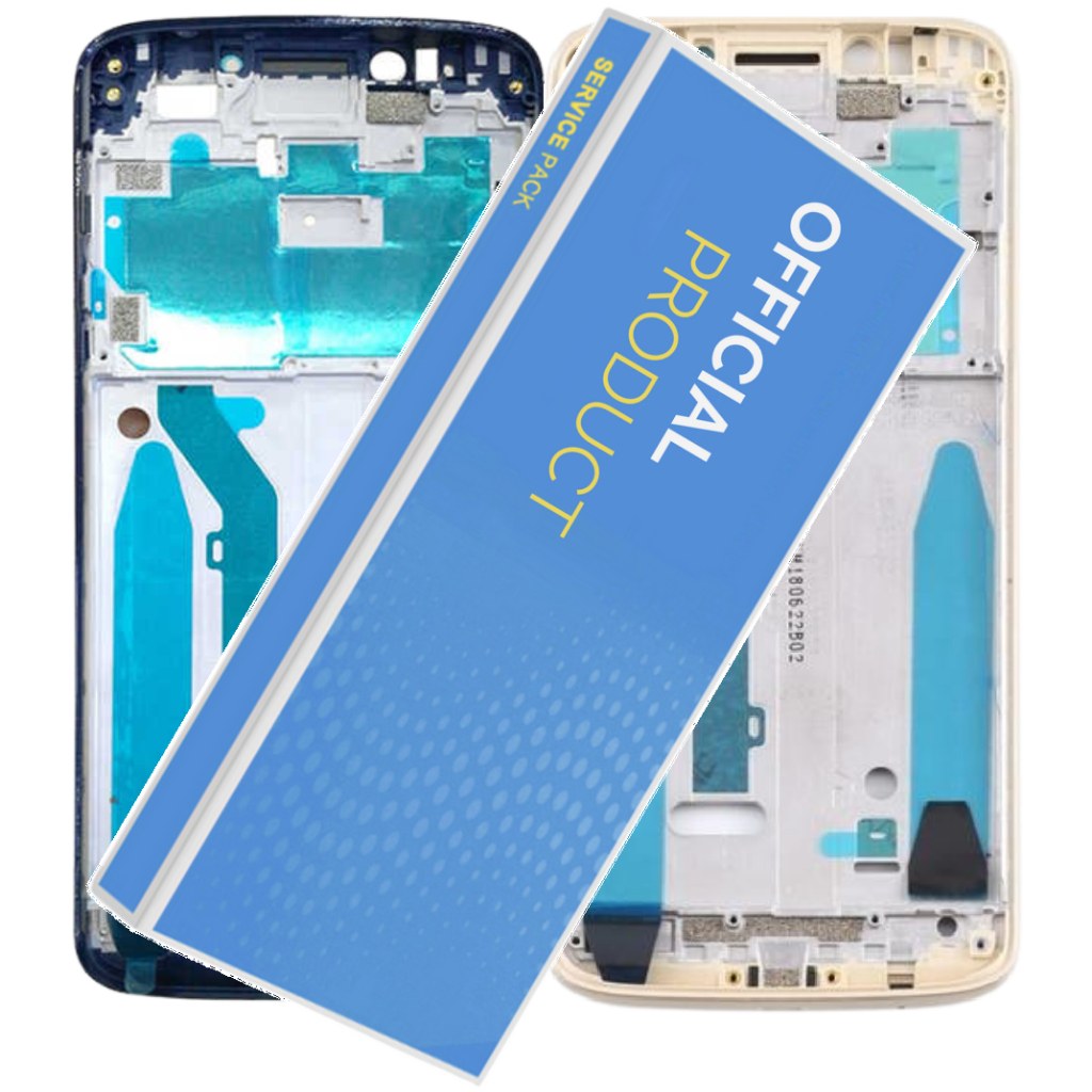Chassis Compatível Com Moto G7 Play XT1952 Aro Lateral Meio Carcaça + 0rigna! Na Caixa