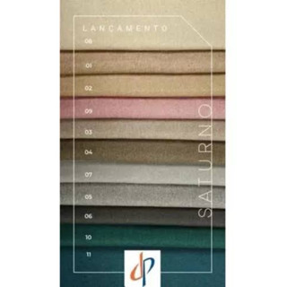 Kit 02 Metros Tecido Linho Saturno Sofá E Decoração 02, 03 ou 05 Metros