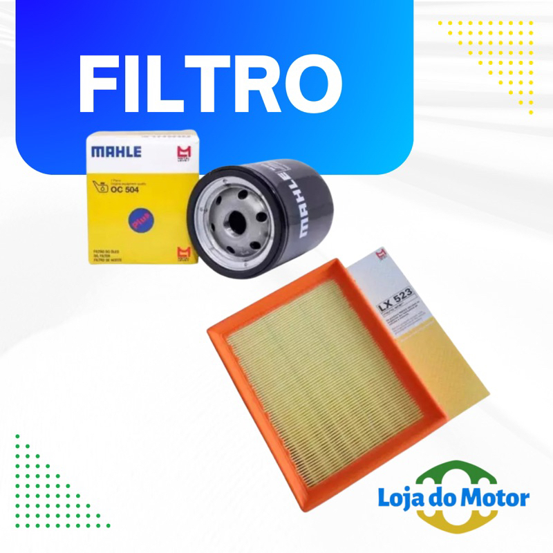 Filtros Gm Agile Classic Corsa Montana 1995 Em Diante filtro de ar e oleo lx523 oc504 em Oferta na Shopee