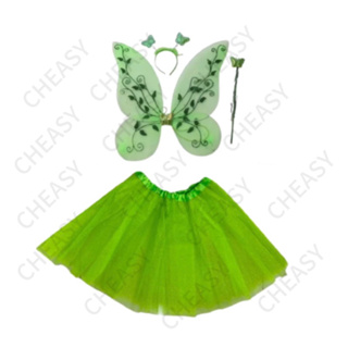 kiT fada sininho com saia lisa em Oferta na Shopee