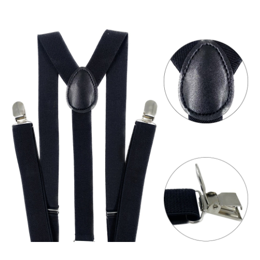Suspensório Unissex Ajustável Masculino Feminino Varias Cores GA-152