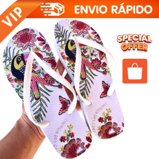 Chinélo Feminino Original 100% Borracha Anti-Stress Sandália Da Moda Super Confortável e Duradouro