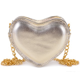 Bolsa Feminina Transversal Coração Lateral Ombro Lançamento