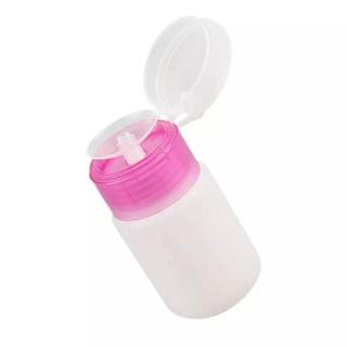 kit c/5 Porta Acetona Com Valvula Trava 60/150 ml Rosa Manicure Salão Pump  Para Removedor De Esmalte 60ml/150ml em Oferta na Shopee