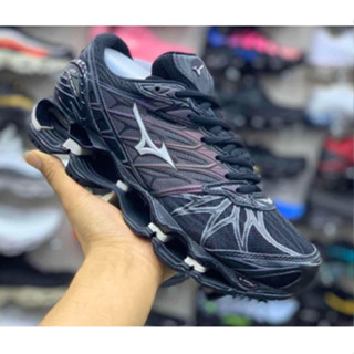 Mizuno Profecy Pro 7 Sapatos De Lançamento Preto Camaleão