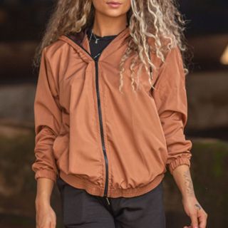 Corta Vento Feminino Jaqueta Impermeável Frio Inverno Leve Macia Material Premium