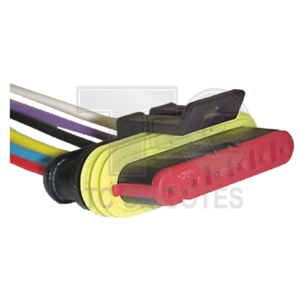 Chicote Reparo Trava Eletrônico Palio - Fêmea 6 Vias em Oferta na Shopee