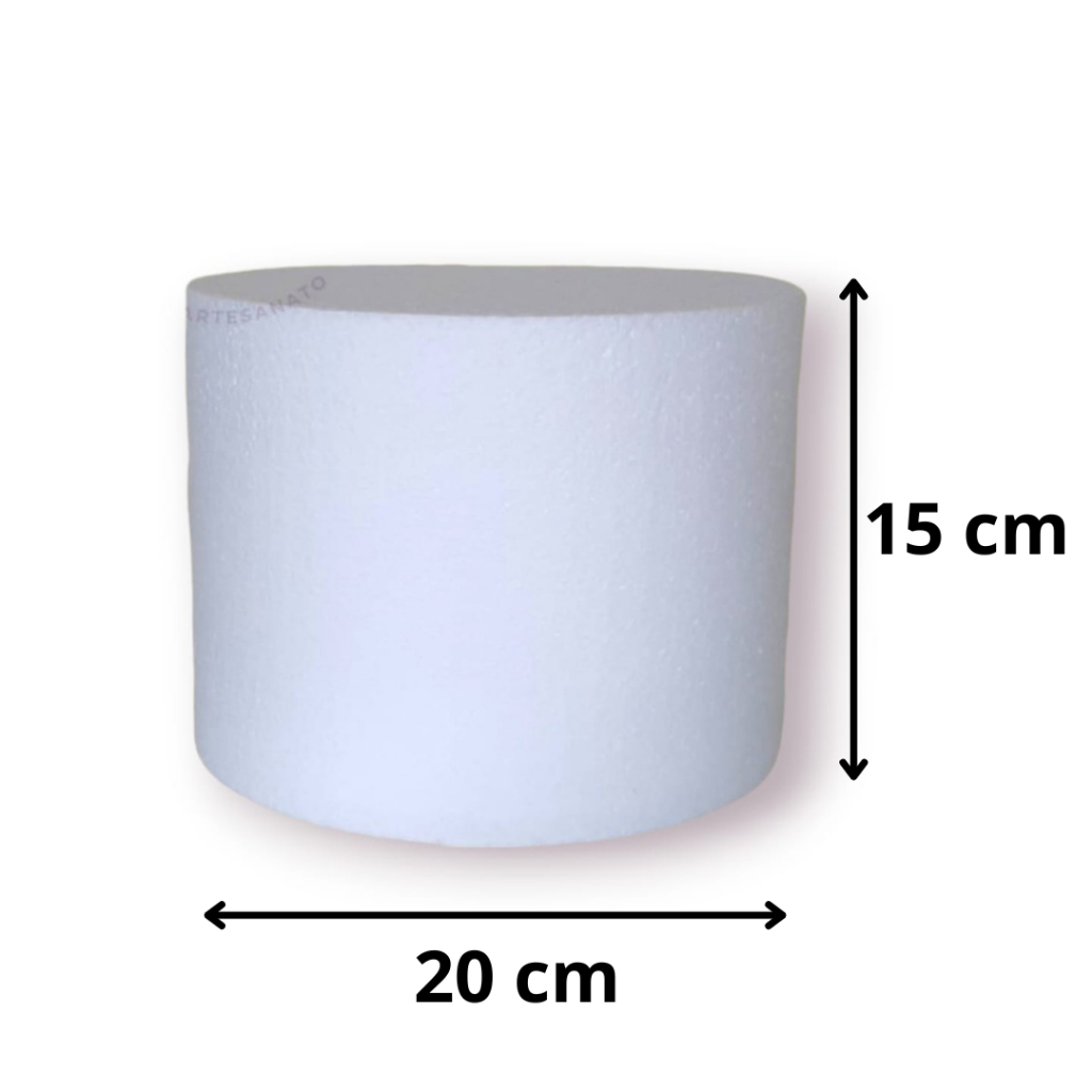 1 Base de isopor 20 x 15 - T1 ao T4- Base de Isopor para Bolo Fake em Oferta na Shopee
