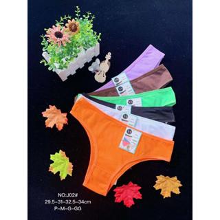 Kit 5 Calcinhas De Algodão Conforto Tanga De Cotton