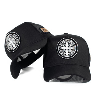 Boné Masculino e Feminino Country Trucker Telinha Aba Curva Medalha São Bento Lançamento