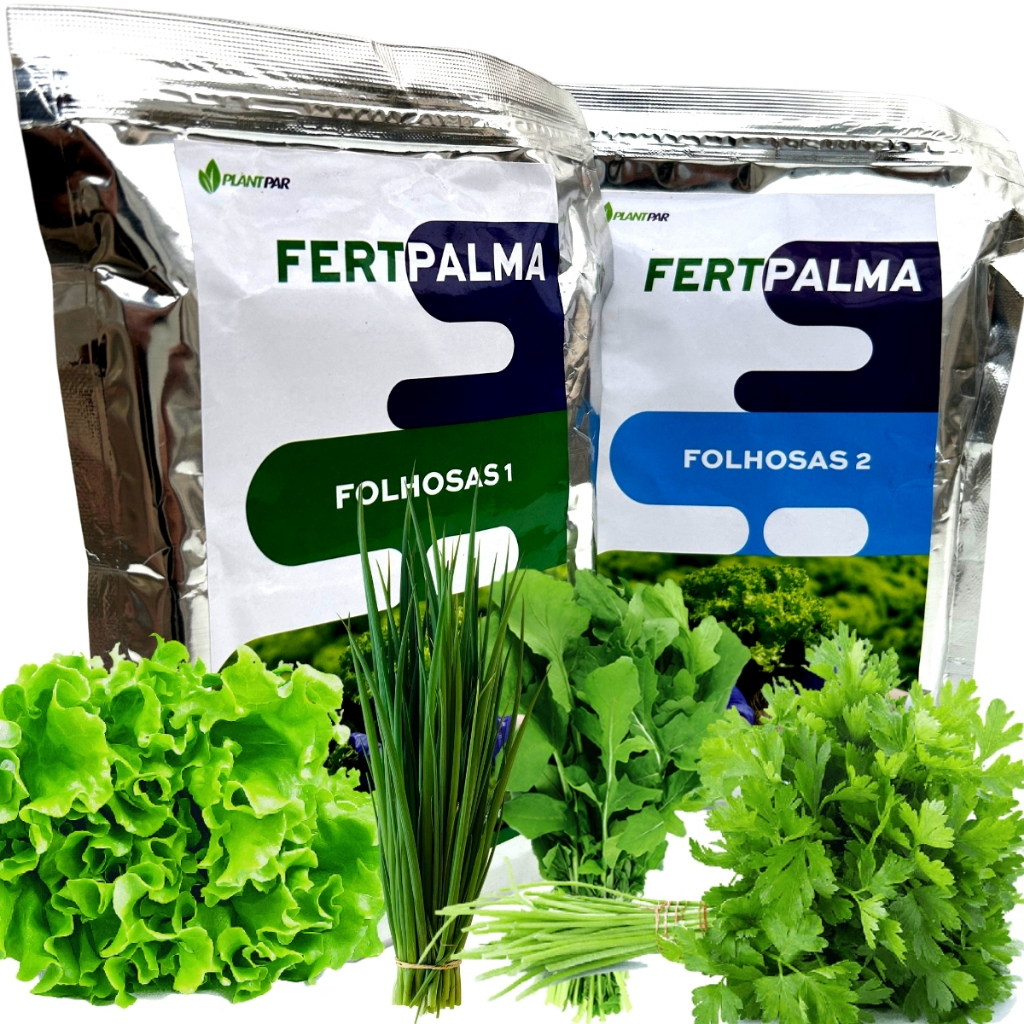 Nutriente para Hidroponia FERTPALMA Folhosas - 1000 Litros em Oferta na Shopee