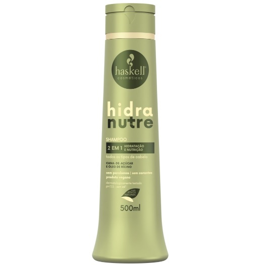 Shampoo Hidra Nutre Haskell 2 em 1 -  500ml