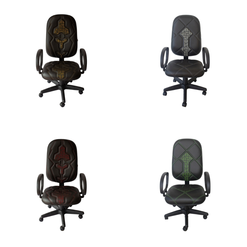 Cadeira Gamer Spectro Efx Braço Corsa  - Cadeira Gamer Tt Efx Braço Corsa Giratória p/ Home Office/Setup Gamer/Estudo