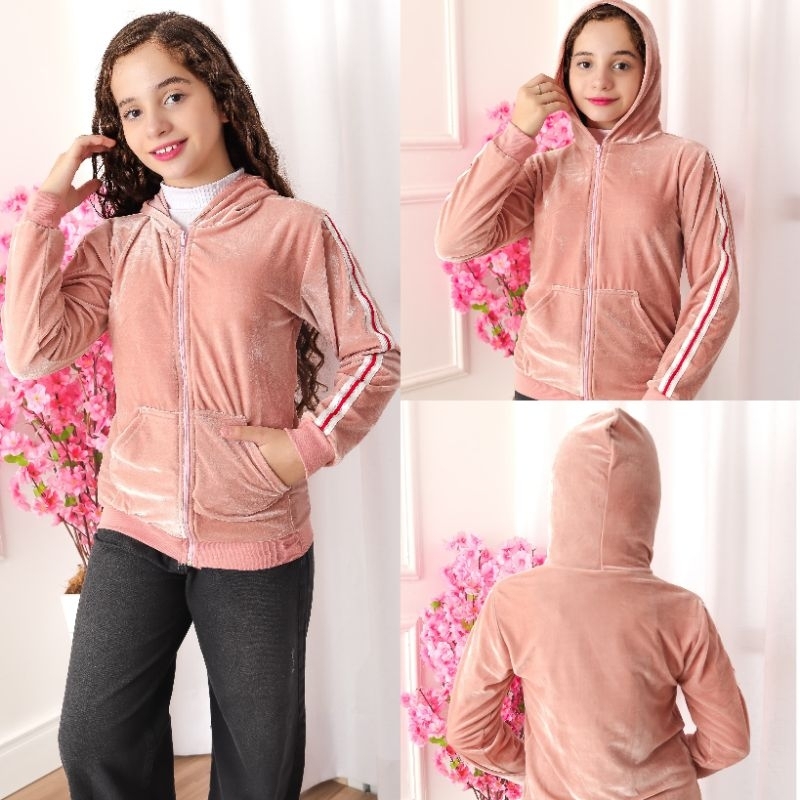 Blusa moletom infantil agasalho ( 4 ao 14 anos) roupas infantis