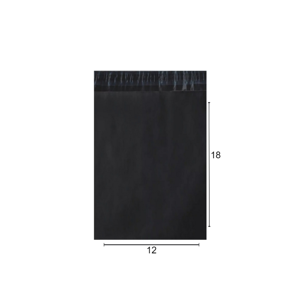 Pct 500 Envelope Plastico Cinza Saco Seguranca 12x18 Com Lacre Inviolavel