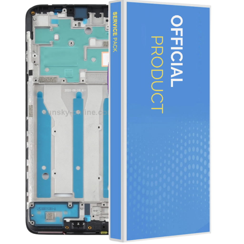 Carcaça Aro Chassis Meio Compatível Com Moto G9 Play XT2083 + 0rigna! Na Caixa!