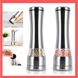 Moedor Gourmet de Sal Grosso E Pimenta Em Aço Inox Premium em Oferta na Shopee