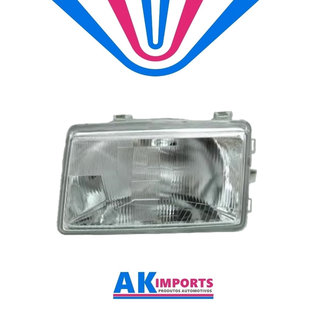 Farol Principal Esquerdo Renault R21 Manual H4  Marca: Tyc  Ano: 1986 Até 1989  Cód:  20-5016-08-2B