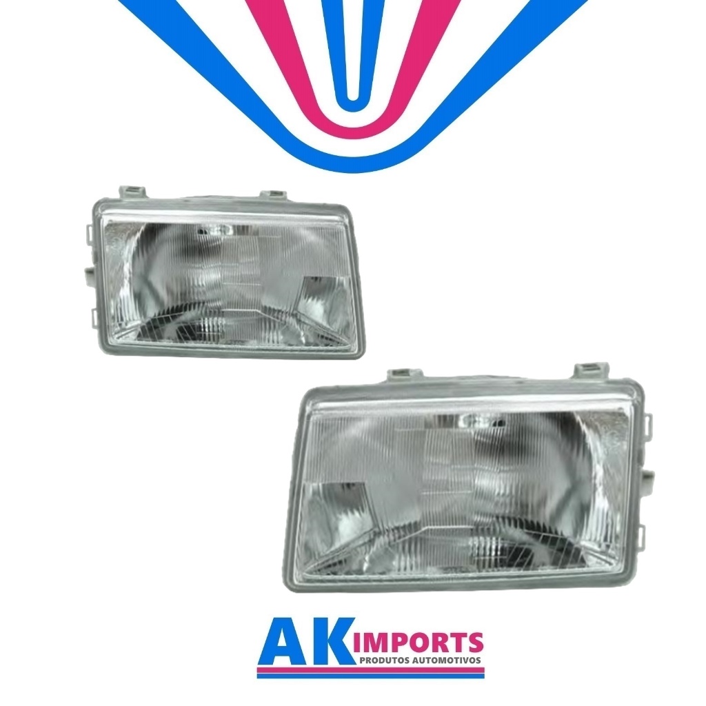 Par Farol Principal Renault R21 Manual H4 Marca: Tyc  Ano: 1986 Até 1989  Cód: 20-5016-08-2B / 20-5015-08-2B