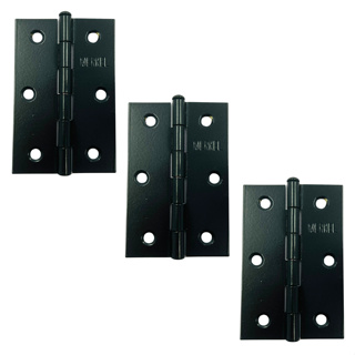 Dobradiça Para Porta de madeira kit com 3 unidades Merkel Preto FZP em Oferta na Shopee