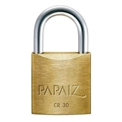 Cadeado Papaiz Original Grande 30mm 2 Chave Metal Segurança