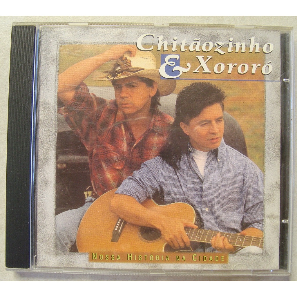 Cd Chitãozinho & Xororó 1997 Nossa História Na Cidade, Original