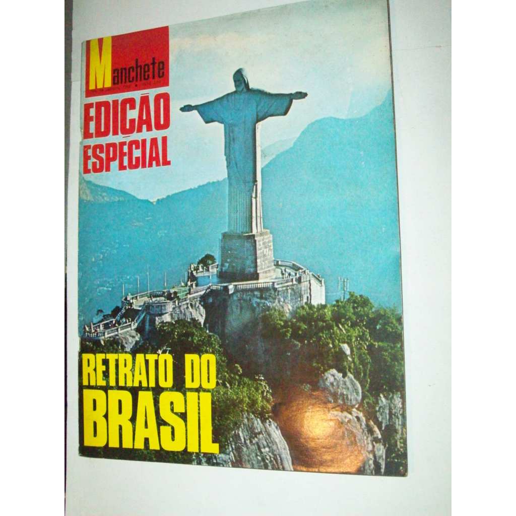 Revista de época Manchete Retrato do brasil