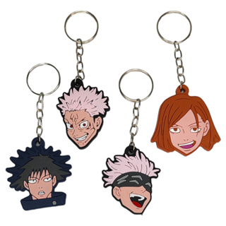 Chaveiros Emborrachados Geek Nerd Alta Qualidade Fãs Anime Jujutsu Kaisen Gojo Sukuna Nobara Megumi Colecionável em Oferta na Shopee