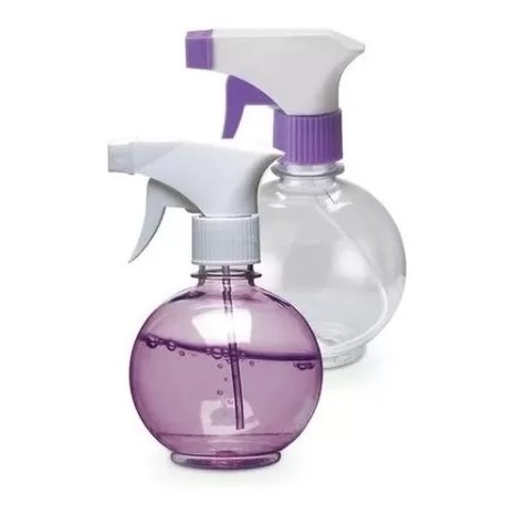 Kit 2 Borrifadores Pulverizador 300ml Bolinha Gatilho Spray Cores Sortidas Multiuso