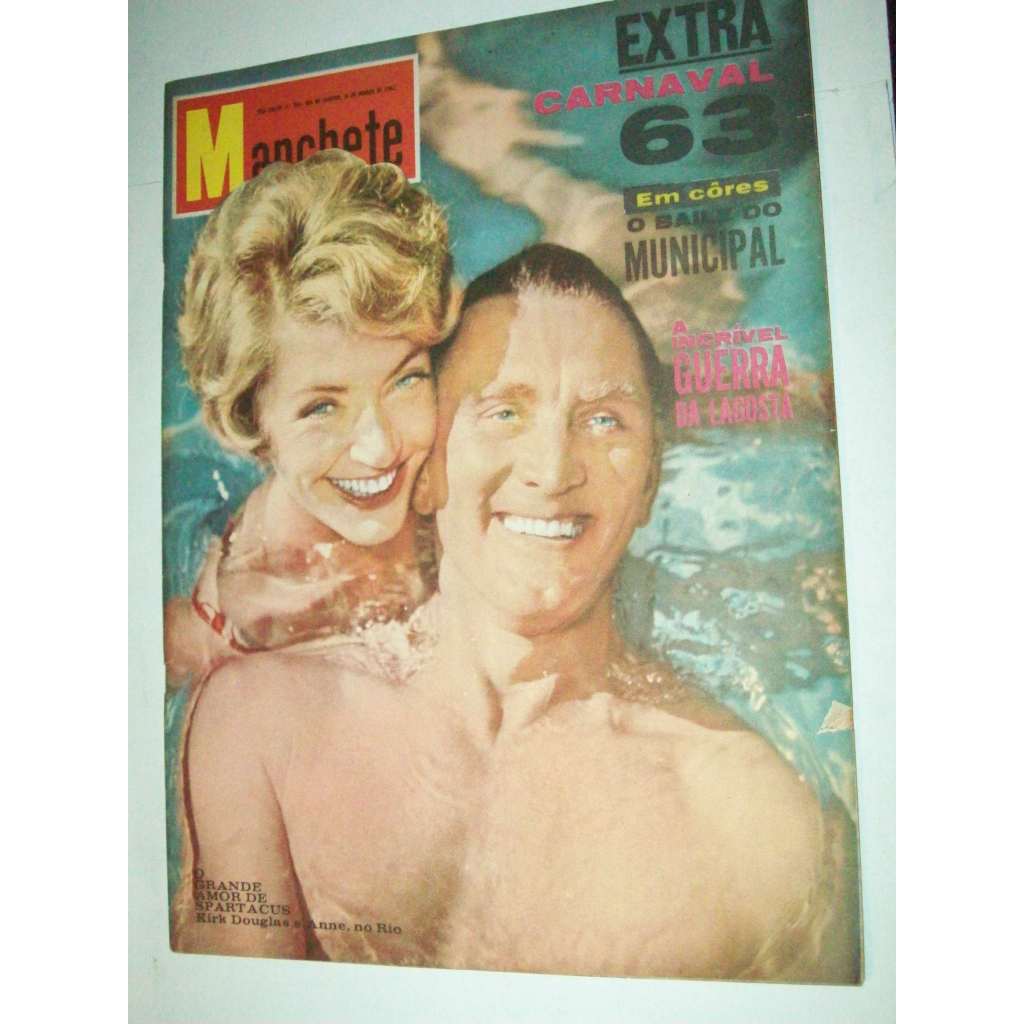 Revista de época Manchete 1963 Carnaval de 63