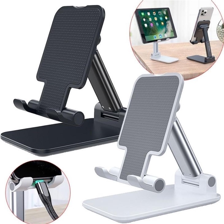 1-Unidade De Suporte Ergonômico Dobravel/Portátil Celular/Ajustável-Mesa