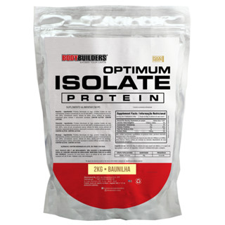 Whey Optimum Isolate Protein 2kg Para Auxiliar no Ganho de Massa Muscular Magra Bodybuilders