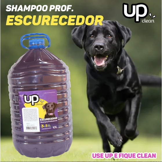 Shampoo Profissional para Cachorro Escurecedor 10 Litros UP Clean