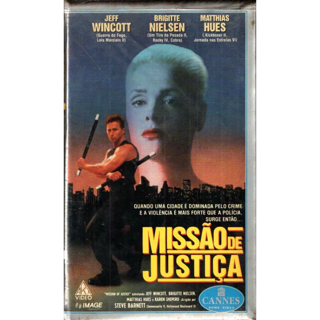 Dvd Missão De Justiça - Jeff Wincott