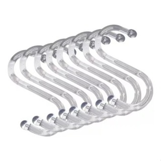 Kit 50 Ganchos S Acrilico em Oferta na Shopee