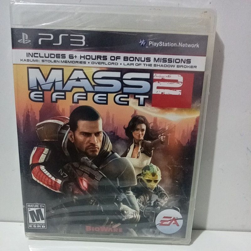 PS3 Playstation -Network Mass 2 Effect Includes 6 + Hours Of Bonus Missions Importado Lacrado de Fabrica Original