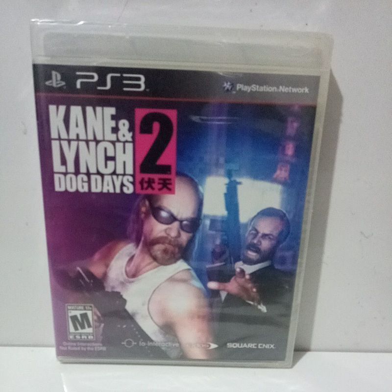 PS3 Playstation -Network Kane e Lynch Dog Days 2 Importado Lacrado de Fabrica Original