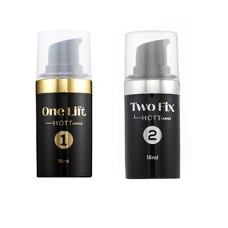 Combo One Lift E Two Fix (passo 1 E 2) Hott Lashes 15ml em Oferta na Shopee