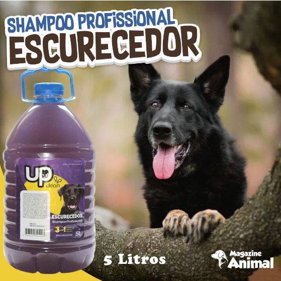 Shampoo Profissional para Cachorro Escurecedor 5 Litros UP Clean