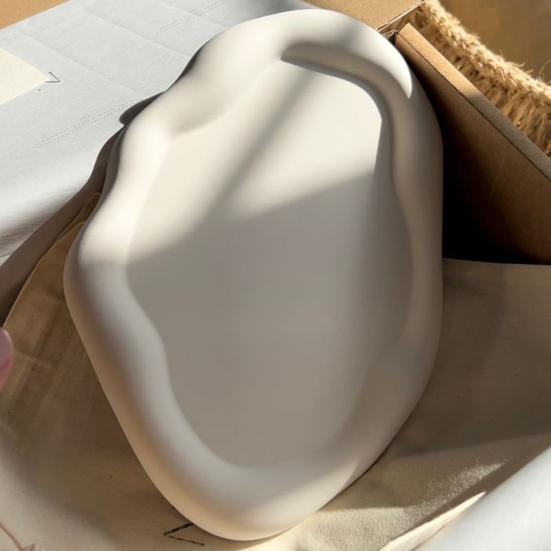 Bandeja Nuvem Decorativa Minimalista Casa Cozinha Escritório