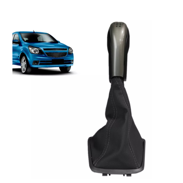 Kit Manopla + Coifa Chevrolet Agile 2010 Até 2014 e Montana 2010 2011 2012 2013 2014 Top.