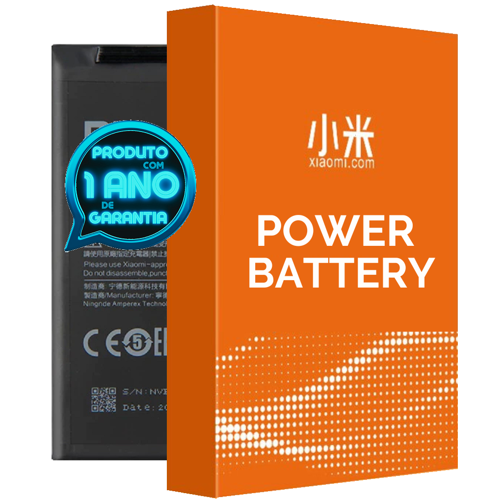 Battria Premium BM3J Compatível Com Xiaomi Mi 8 Lite + Alta Capacidade + 1 Ano Garantia!