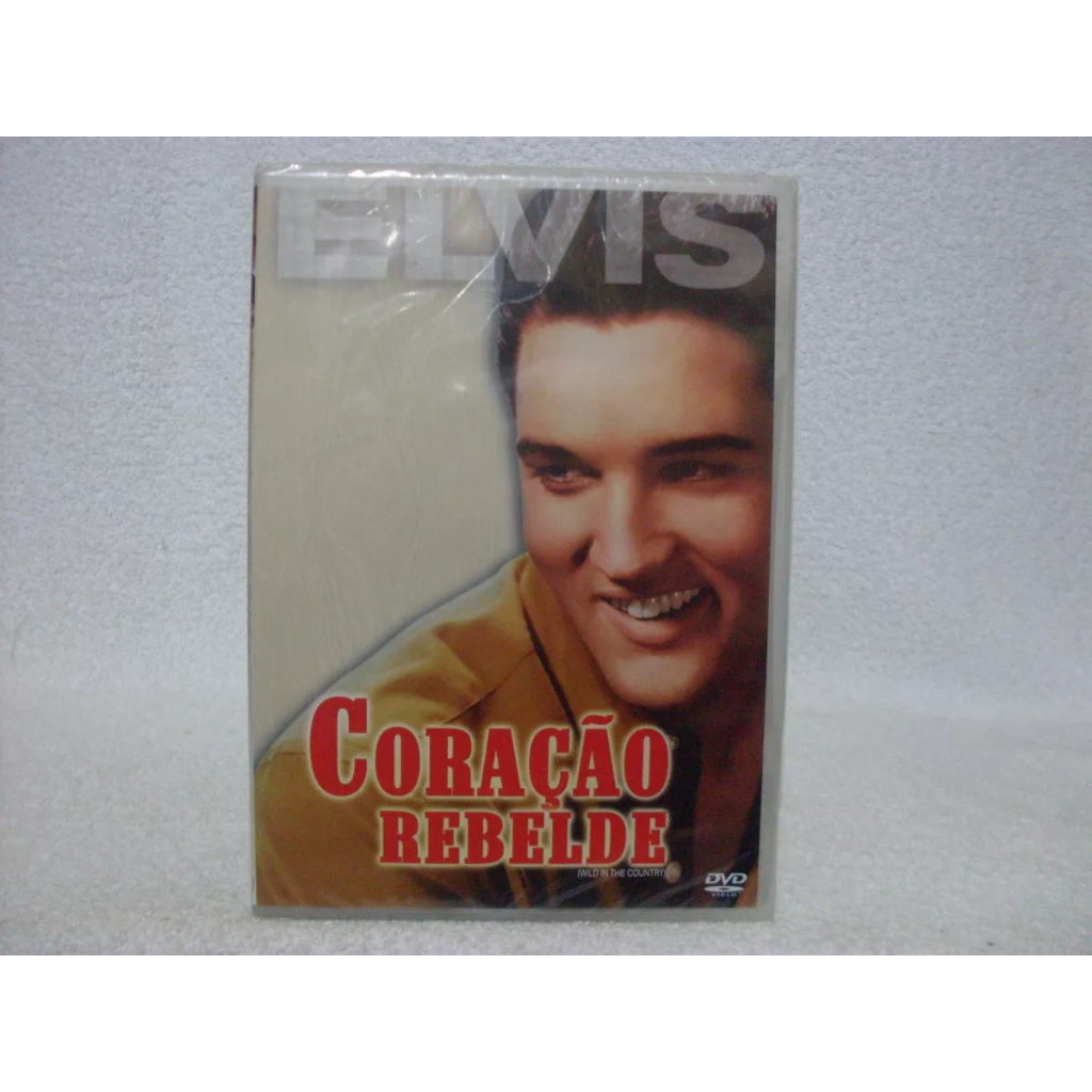 Dvd Original Coração Rebelde- Com Elvis Presley- Lacrado