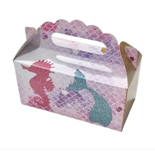 Caixa Surpresa Festa Sereia Sacola Surpresa Aniversário Sereia Fundo do Mar em Oferta na Shopee