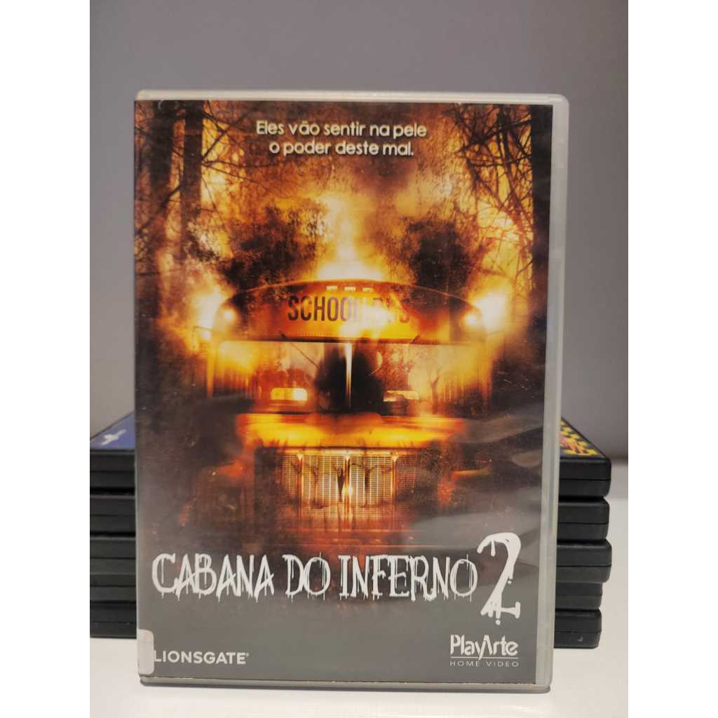 CABANA DO INFERNO E CABANA DO INFERNO 2 - DVDs - Originais
