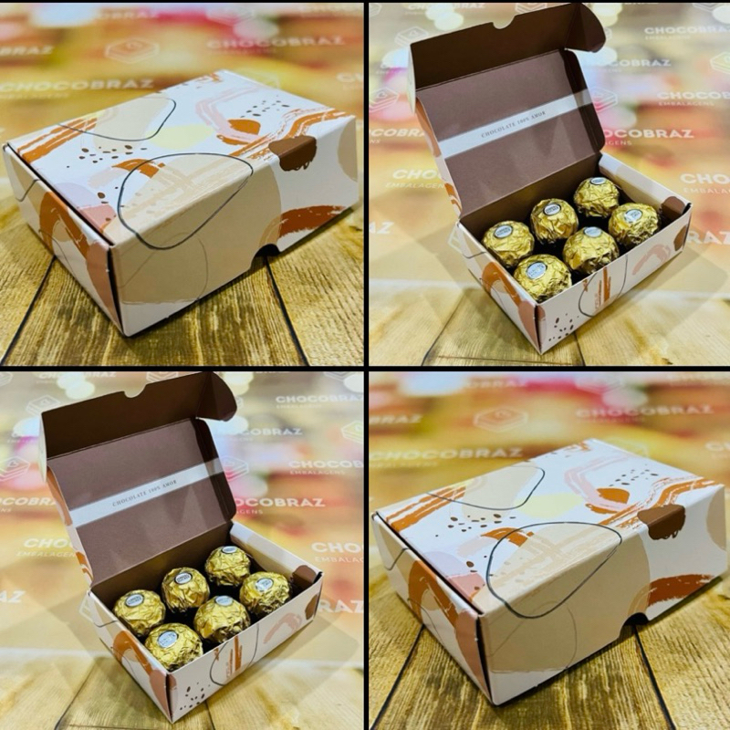 10~40 Caixa Pascoa P/ 6 Doces  100% Amor 2975  (PASCOA IDEIA OUTLET) OFERTA em Oferta na Shopee